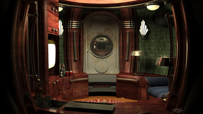 Illustration for article titled Who's your Big Daddy? Concept art from that cancelled Bioshock movie